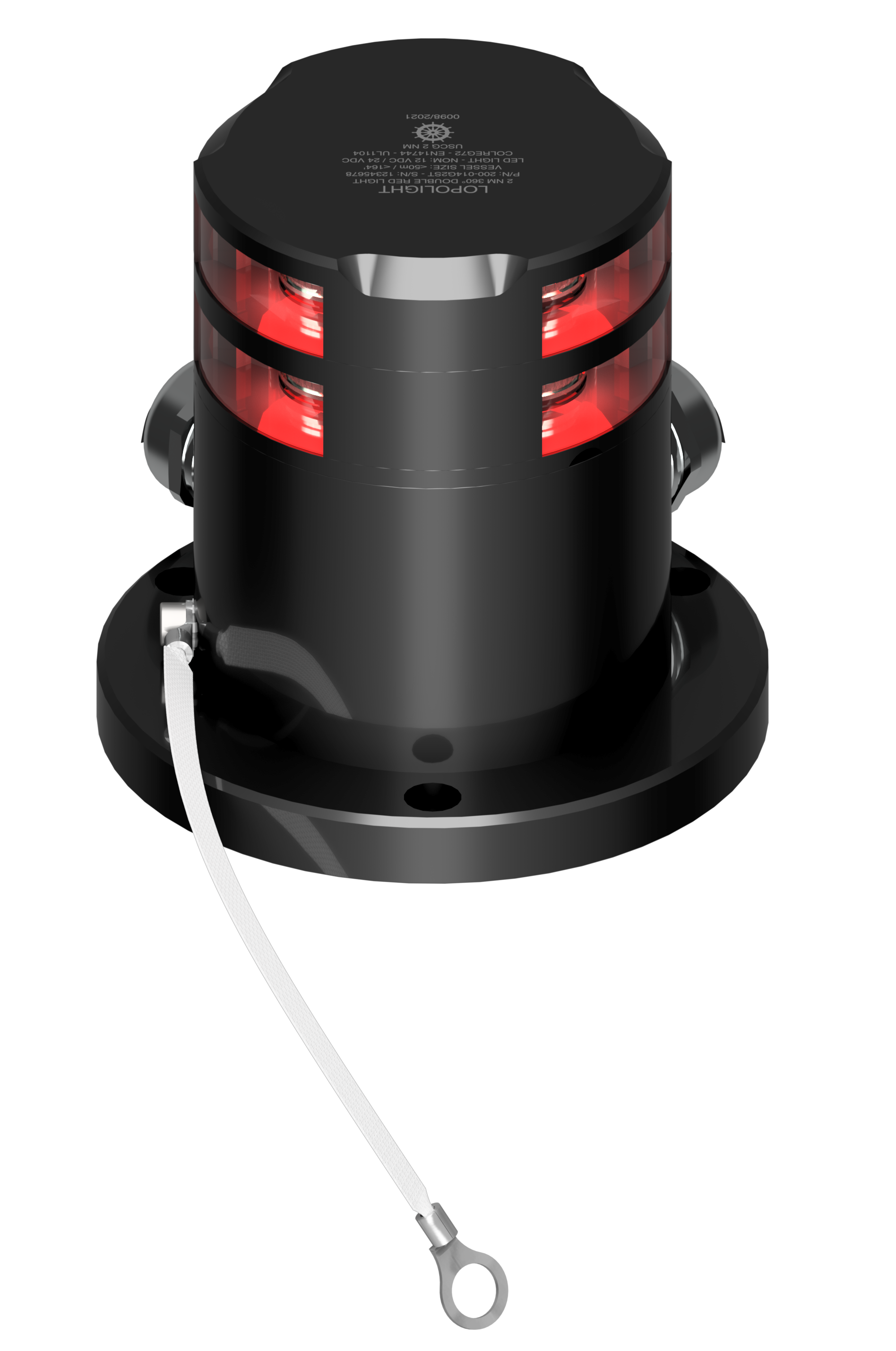 2nm 360° Red, Double, Ex Zone 1&2, ice-class 2nm 360° Red, Double, Ex Zone 1&2, ice-class